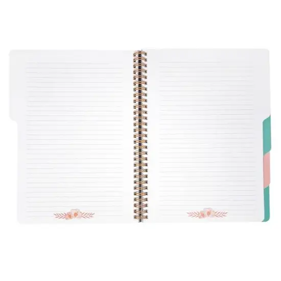 Steel Mill & Co.&reg; Garden Blooms Spiral Subject Notebook {4}