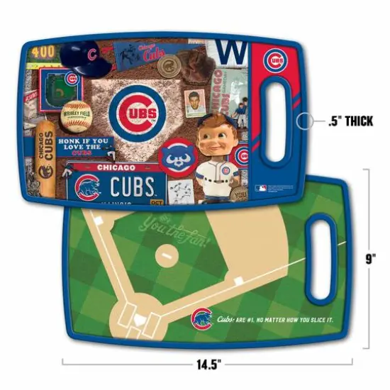 MLB Retro Series Cutting Board Chicago Cubs {4}