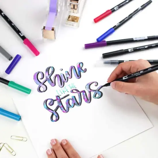 Tombow Galaxy Dual Brush Pens {5}