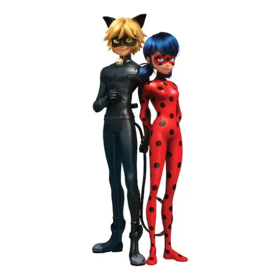 RoomMates Miraculous: Tales Of Ladybug and Cat Noir Giant Peel & Stick Wall Decals {1}