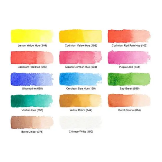 Winsor & Newton® Cotman® Watercolor Pocket PLUS Set - 12 Half Pans {4}
