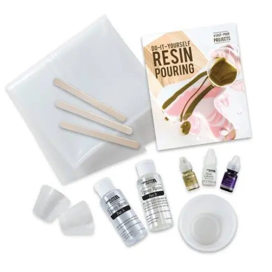Leisure Arts&reg; Purple Resin Pour Kit {4}
