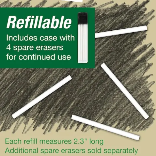 Faber-Castell Precision Eraser Pen & Refill Set {6}