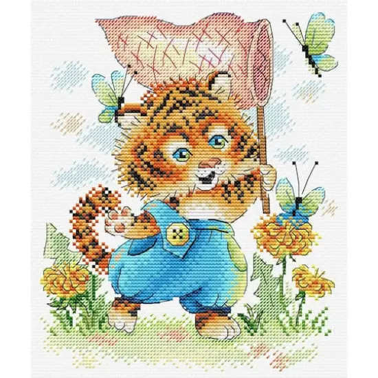 MP Studia Striped Hunter Counted Cross Stitch Kit {3}
