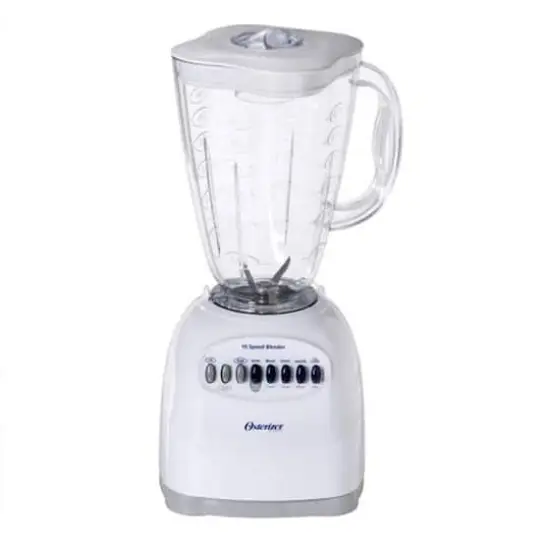 Oster White 10-Speed Blender {1}