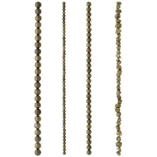 Black Pyrite Semi-Precious Beads Value Pack by Bead Landing&trade; {7}