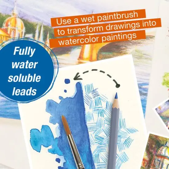 Faber-Castell Goldfaber Aqua Watercolor Pencil Class Pack Set {9}