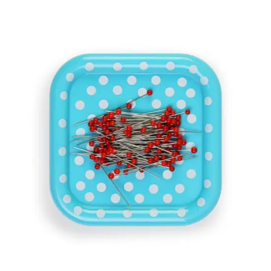 Prym Love Magnetic Pin Cushion & Glass Head Pins Set {4}