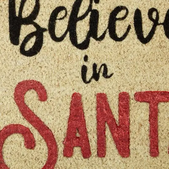 DII&reg; We Believe In Santa Glitter Doormat {8}