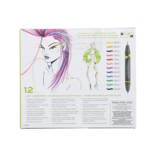 Prismacolor&reg; Premier&reg; Brush/Fine Art Marker Set, Primary {4}