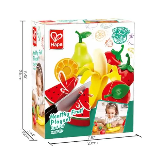 Hape Healthy Fruits Kitchen Food Playset {4}