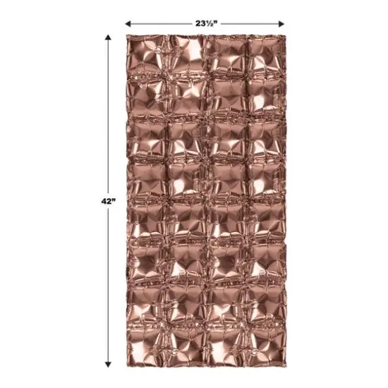 Beistle RoseGold Foil Balloon Backdrops {6}
