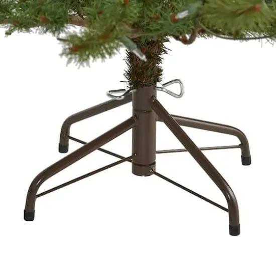 4ft. Pre-Lit Vancouver Mountain Pine Artificial Christmas Tree with Clear Lights {5}