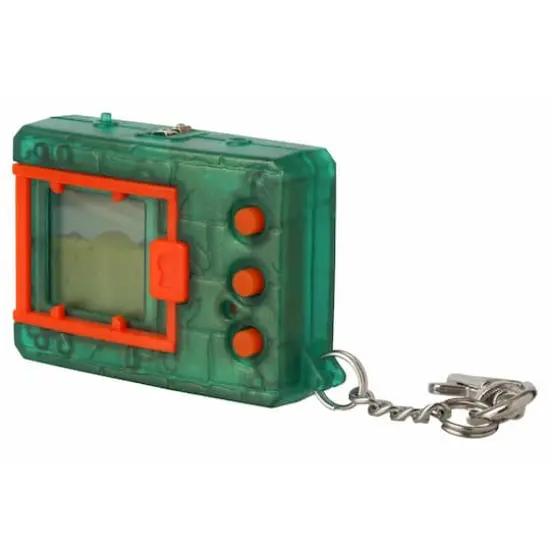 Bandai Translucent Green Original Digimon Digivice Virtual Pet {3}