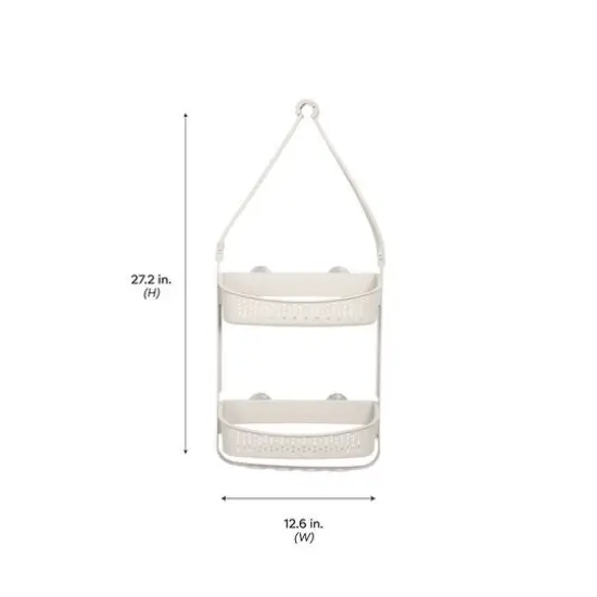 Bath Bliss 2 Way Convertible Shower Caddy Cashmere {9}