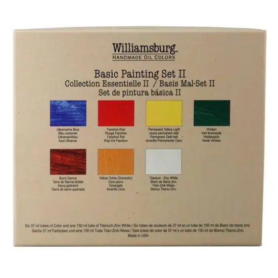 Williamsburg&reg; Artist Oil Colors Basic Painting Set No. 2 {4}