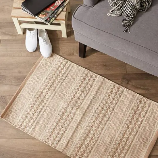 DII&reg; Stone Dobby Stripe Hand-Loomed Rug, 2ft. x 3ft. {6}