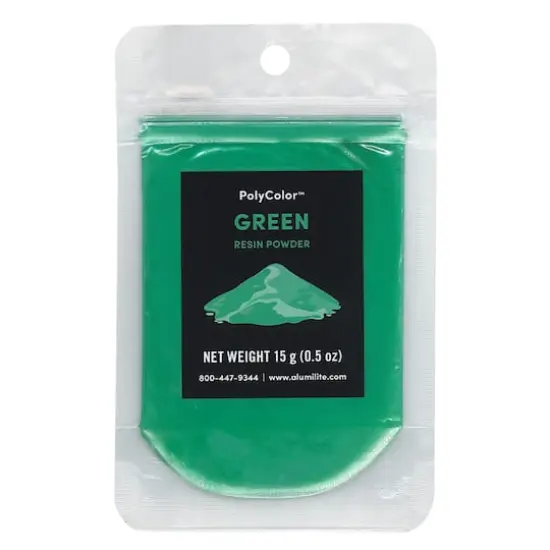 Alumilite PolyColor&trade; Resin Powder Green {1}