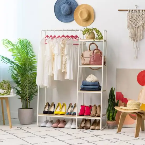 IRIS&reg; 3.25ft. x 5ft. Metal Rack White {3}