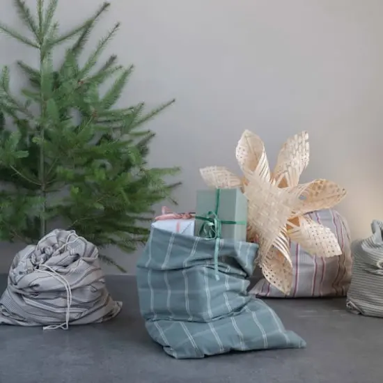 Hello Honey&reg; 32" Santa Cotton Bag Set {4}