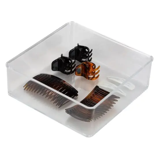 Simplify Large Square Clear Drawer Organizer {3}