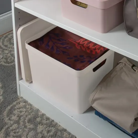 Simplify Vinto Storage Box with Lid Ivory {5}