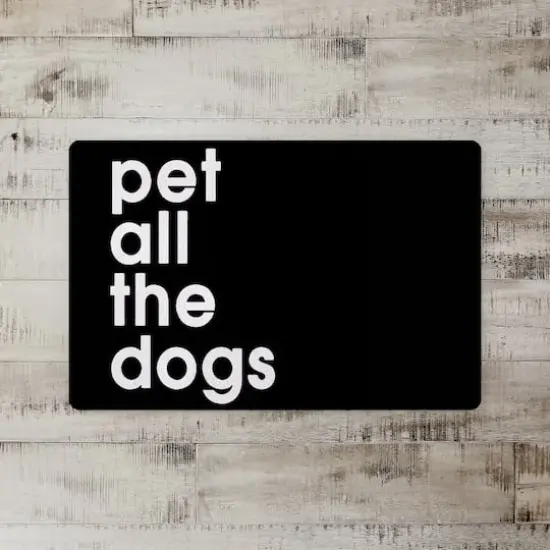Pet All The Dogs 18" x 27" Floor Mat {3}