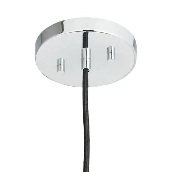 Hello Honey&reg; Robert Stevenson Lighting Shiloh Metal & Glass Ceiling Light Chrome {7}