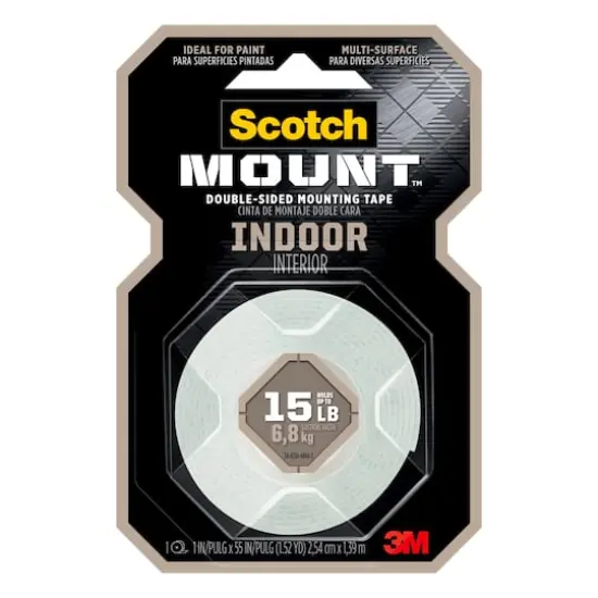 Scotch&reg; Mount&trade; Indoor Double-Sided Mounting Tape {1}