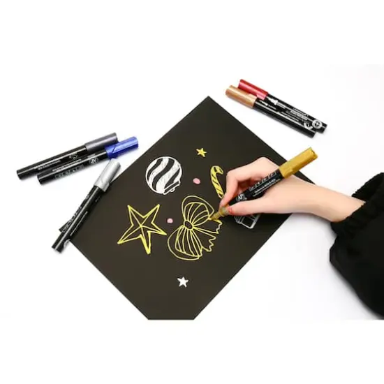 Metallic Acrylic Paint Marker Set by Artist's Loft&trade; {5}