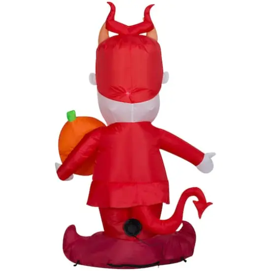 4ft. Airblown® Inflatable Halloween Lock with Jack-o'-Lantern {4}