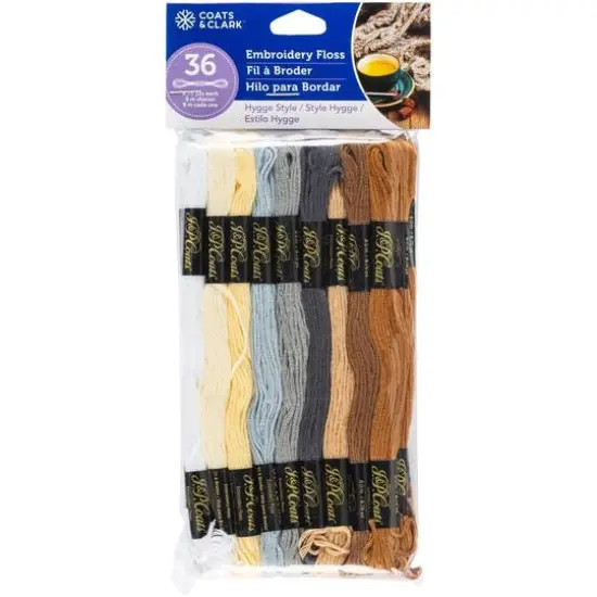 Coats & Clark 6-Strand Embroidery Floss Value Pack, Hygge {1}