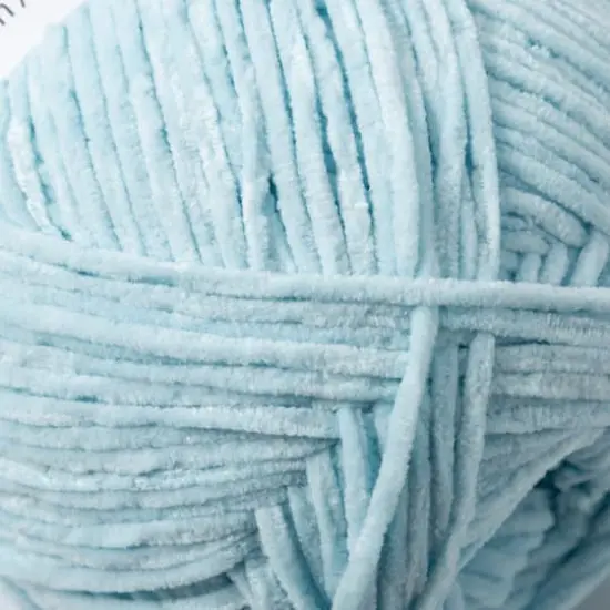 Skinny Chenille&trade; Yarn by Loops & Threads&reg; Blue Bird {4}