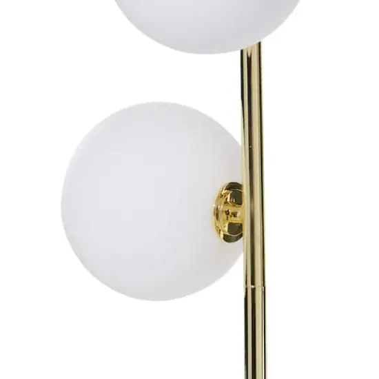 CosmoLiving by Cosmopolitan 55" Gold Metal Modern Floor Lamp {5}