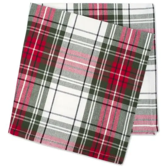 DII&reg; Christmas Plaid Napkins, 6ct. {8}