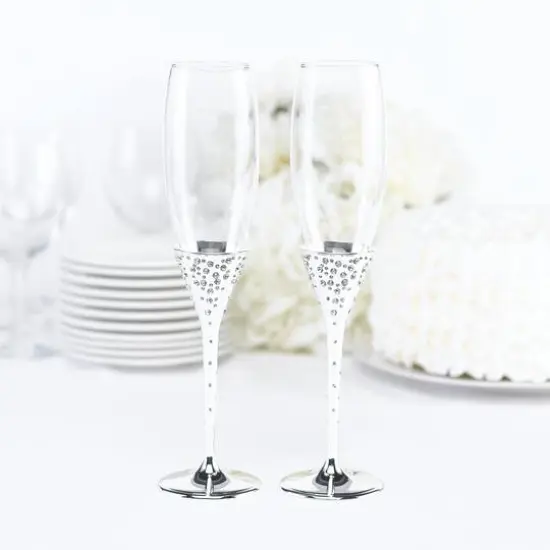 Hortense B. Hewitt Co.Sparkling Dots Flutes {3}
