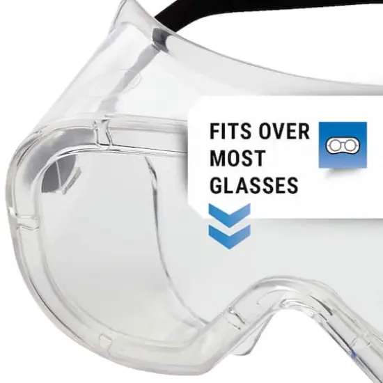 Non-Vented Anti-Fog & Anti-Splash Safety Goggles {6}