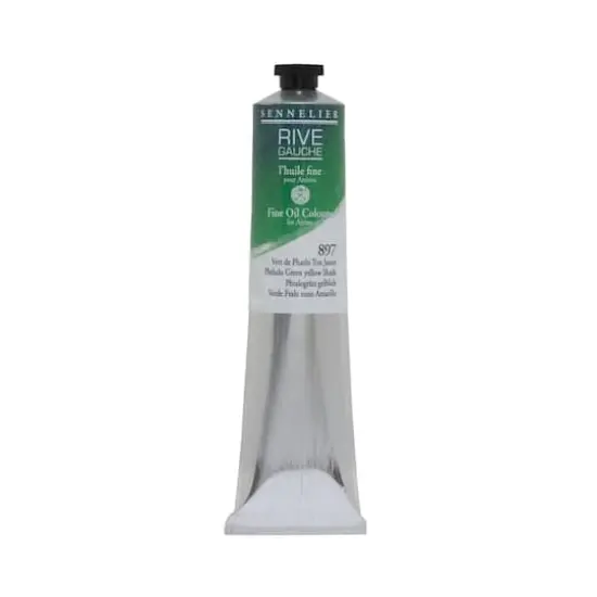 Sennelier Rive Gauche Oil Paint, 200mL 897 Phthalo Green Yellow Shade {1}