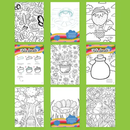 Faber-Castell&reg; Enchanted Forest Learn to Draw Kit {5}