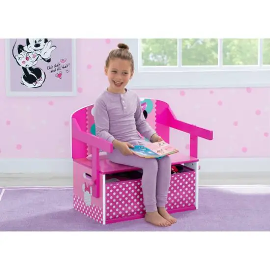 Disney&reg; Minnie Mouse Convertible Activity Bench {6}