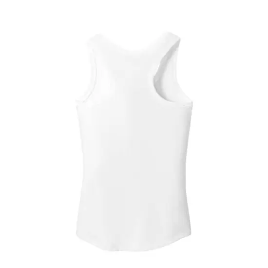 District&reg; Perfect Tri&reg; Women's Racerback Tank White {5}