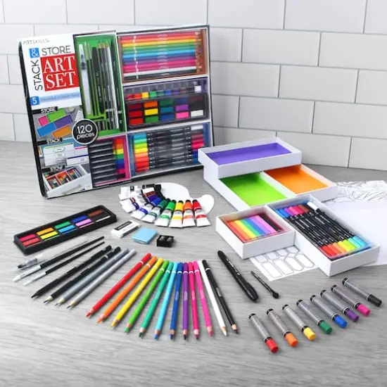 ArtSkills&reg; Art Set with Drawer Storage Organizers {4}