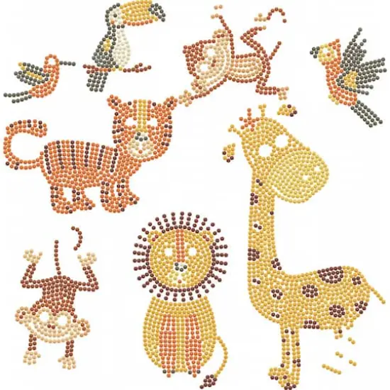 Diamond Dotz® DOTZ in the Jungle DOTZ® BOX Diamond Painting Kit {3}