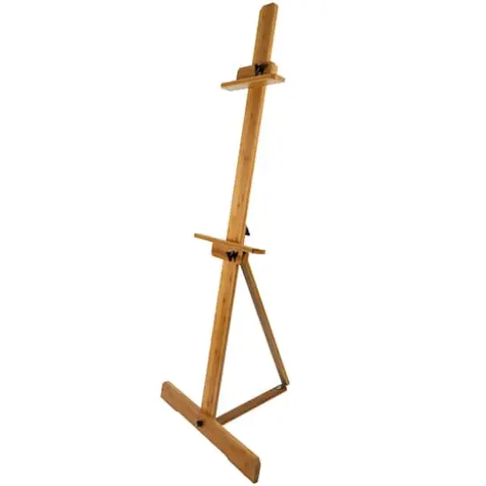 Pacific Arc Full-Size Mast Style Bamboo Studio Easel {1}