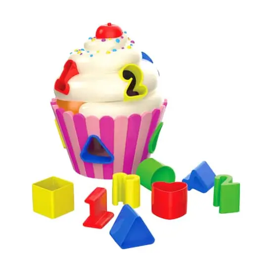 Early Learning - Cupcake Shape Sorter {3}