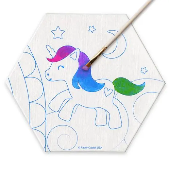 Faber-Castell&reg; Rainbow Vibes Wall Art Kit {4}