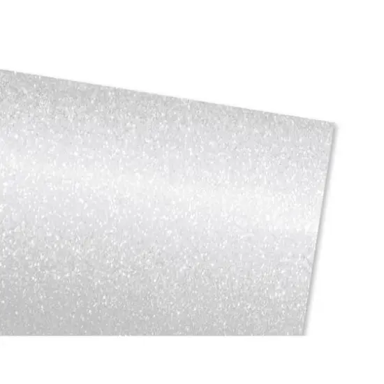 PA Vinyl Fine Glitter Permanent Adhesive Vinyl Snow {3}