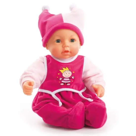Bayer Design 18" Princess Pink Hello Baby Multi Function Doll {5}