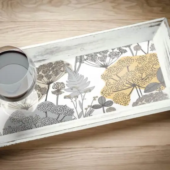 RoomMates Niittypolku Peel & Stick Wallpaper Yellow/Gray {7}