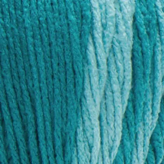 Red Heart&reg; Super Saver Ombre&trade; Yarn Deep Teal {4}